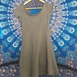 Old Navy Grey off the shoulder dress